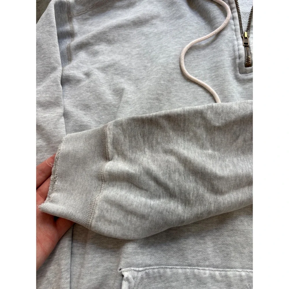 Vintage Polo Ralph Lauren Quarter Zip Henley Hoodie Size XL